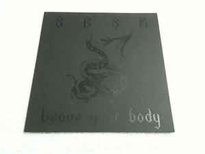 SBSM Leave Your Body 7" Thrilling Living Missing Foundation Neon Judgement - Imagen 1 de 3