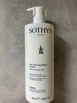 Sothys Vitality Cleansing Milk - 500  ml / 16.9 oz - New PROFESSIONAL SIZE - Image 1 of 3