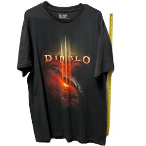 Vintage Diablo 00s T Shirt Blizzard Promo Y2K Video Game Collectors Item XL Rare