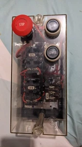 KLOCKNER MOELLER Lift Switch With Safety Stop Button. Rare!!! - Picture 1 of 7