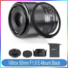 Viltrox 50 mm F1.8 Vollformat Autofokus Standard Prime Objektiv für Sony E-Mount