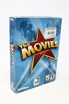 The Movies - PC Activision Lionhead Studios Film Maker Sim w/ Slip Cover - New - Image 1 of 4