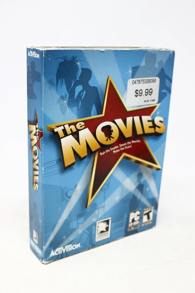 The Movies - PC Activision Lionhead Studios Film Maker Sim w/ Slip Cover - New - Image 1 of 4