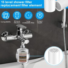 Cartouche universelle de remplacement du filtre de douche à eau dure filtration