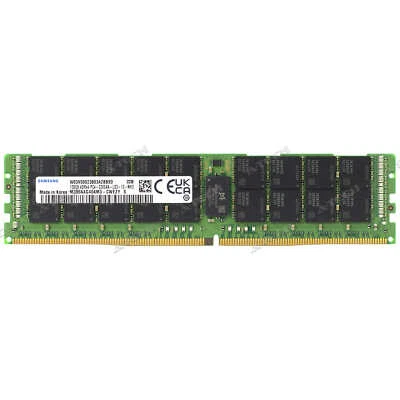 Samsung 128GB 4Rx4 DDR4-3200 ECC LRDIMM PC4-25600 Memory RAM (M386AAG40AM3-CWE) - Image 1 of 2