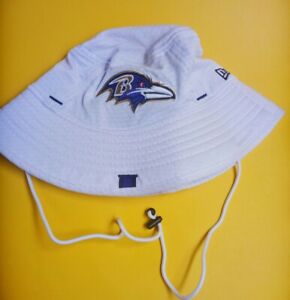 New Era NFL Baltimore Ravens 100th  Training Camp Official Bucket Hat Size S/M