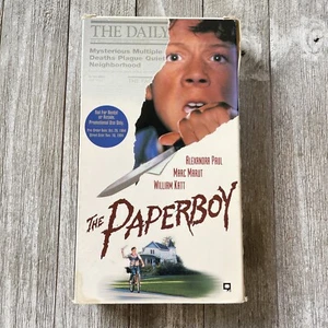 Republic Pictures THE PAPERBOY & BREAKING POINT VHS 2 MOVIE PROMO COPY EDITION - Picture 1 of 3