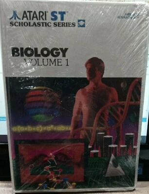 Biology Volume 1 for Atari Scholastic Series ST ARRAKIS ADVANTAGE - Image 1 of 4