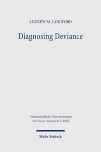 Andrew M. Langford / Diagnosing Deviance9783161616945 - Foto 1 di 5