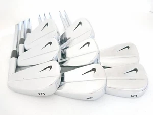 NIKE Right Handed Iron Set Tour Blades Tiger Woods 3-9,P Dynamic Gold Flex S400 - Picture 1 of 4