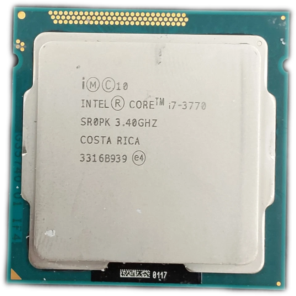Intel Core i7-3770 SR0PK 3.4GHz 4-Core LGA 1155 CPU  - Image 1 of 4