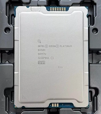 Processore CPU server Intel Xeon Platinum 8450H 28 core 56 thread 2,0 GHz LGA4677 - Immagine 1 di 2