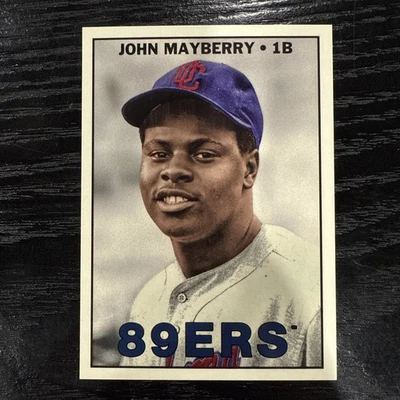 Béisbol 2023 Topps Pro debut John Mayberry #milb-15 Oklahoma 89ers Foto 1 de 2