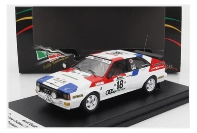 TROFEU TRRCi06 AUDI - QUATTRO N 18 RALLY BANDAMA 1981 A.CHOTEAU - P.Y.BUREL - WH - Immagine 1 di 2