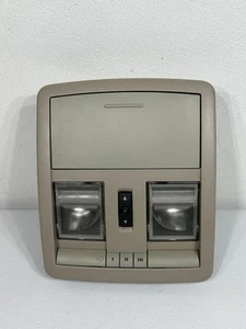 2005-2010 Jeep Grand Cherokee Overhead Map Light Sunroof Switch Dome TAN 05-10 - Picture 1 of 16