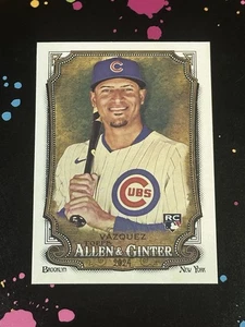 2024 Topps Allen & Ginter Luis Vázquez Rookie #236 Chicago Cubs RC (A) - Picture 1 of 2