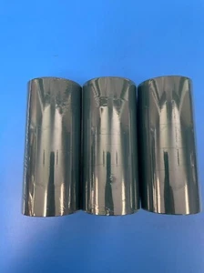 Lot of 3 Resin Enhanced Wax Ribbon Zebra Printer 165mm(6.50")x450 (1476') - Picture 1 of 3