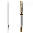 Luxury Ballpoint Pen Gift Set Silver Ballpoint Pens with Gift Box  Home