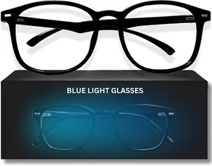 Stylish Blue Light Blocking Glasses for Men and Women - Reduce Digital Eye Strai - Picture 1 of 9