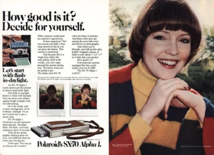 Polaroid SX-70 1977 Alpha 1: qué bueno es anuncio impreso vintage - Imagen 1 de 1