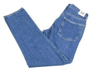 GAP Kids Size 12 Easy Taper Blue Denim Jeans - New With Tags Washwell - Picture 1 of 12