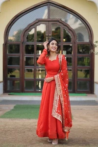 Diseñador ReadyMade Indio Salwar Kameez Bollywood Vestido Fiesta Traje Boda - Imagen 1 de 13
