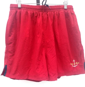 CUTTER & BUCK Mesh Lined Red,  Elastic & Draw String Waist Swim Trunks Sz XL/TG. - Picture 1 of 7