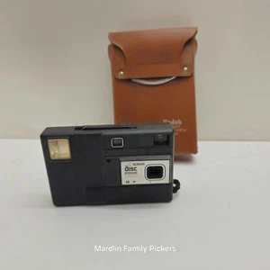 Vintage Kodak Disc 2000 Film Camera & Pocket Compartment Case Retro GU - Picture 1 of 8