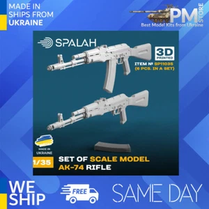 Rifle SPALAH 11035 1/35 AK-74 5 piezas Juego de maquetas a escala - Imagen 1 de 2