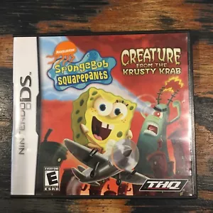 SpongeBob SquarePants: Creature from the Krusty Krab (Nintendo Game Boy Advance, - Picture 1 of 6