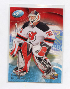 2009-10 UPPERDECK ICE # 9  MARTIN BRODEUR , DEVILS 