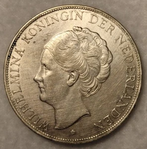 Netherlands 1930 2 ½ Gulden - AU - Picture 1 of 2