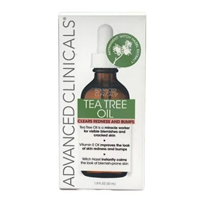 Advanced Clinicals Tea Tree Oil Clears Redness and Bumps 1.8 Fl Oz (53mL) - Image 1 of 3