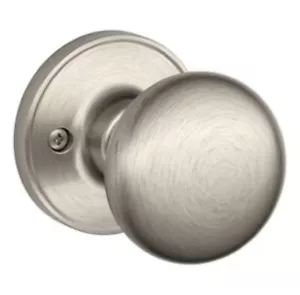 Schlage Dexter J170 STR 619 Stratus Satin Nickel Dummy Trim Round Door Knob - Picture 1 of 5