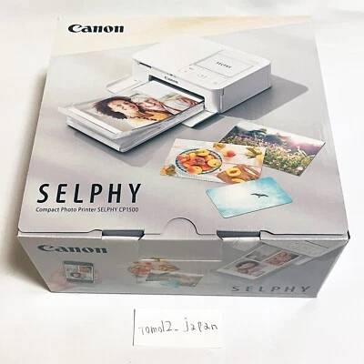 Canon SELPHY CP1500 Pink Mini Photo Printer CP1500 PKJP Compact New 1DayShip - Image 1 of 4