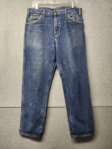 Pantalones de Trabajo Dickies Jeans Para Hombre Calce Regular 34x32 Pierna Estrecha 9393NS Usados Distress - Imagen 1 de 7