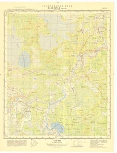 Mapa topográfico militar soviético ruso - MOZULI (Rusia), 1:50K, ed. 1966 - Imagen 1 de 7