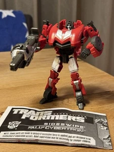 Transformers Fall of Cybertron SIDESWIPE Deluxe Generations FOC - Foto 1 di 5