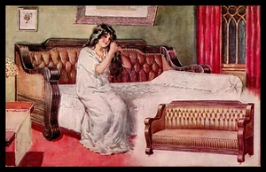 Chicago, Illinois, PULLMAN COUCH, Revolving Seat Bed, DAVENPORT, Schnadig Co DB - Picture 1 of 2