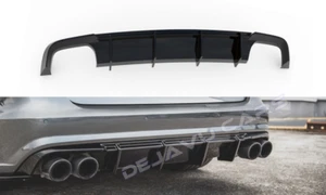Difusor agresivo tracción trasera delantal trasero para Audi A6 C7.5 Facelift S line & S6 - Imagen 1 de 9