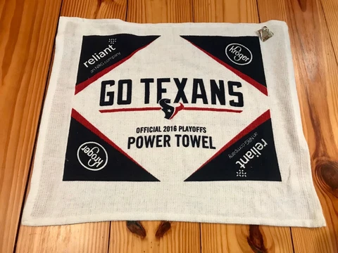 HOUSTON TEXANS OFFICIAL 2016 PLAYOFFS RALLY TOWEL - NFL - NRG SGA 1/7/17 Cover
