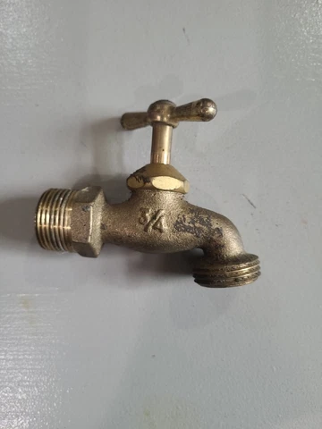 VINTAGE BRASS WATER SPIGOT FAUCET ARCHITECTURAL SALVAGE STEAMPUNK Cover