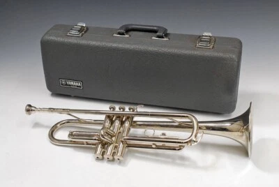 YAMAHA YTR-136 Trumpet silver Bb from Japan - Image 1 of 4