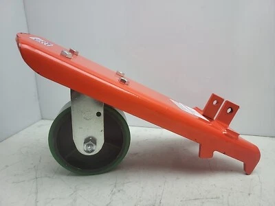 Wesco 240210 Third Wheel for Knock-Down Steel-Frame Drum Hand Trucks