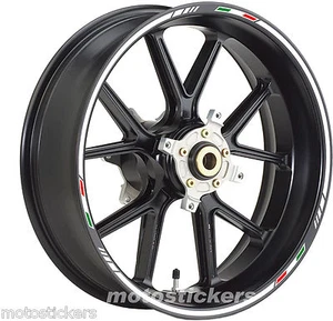 SUZUKI GSX-R 400 - Autocollants Jantes – Kit Roues Modèle Sport Tricolore - Bild 1 von 1