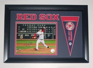 Boston - Baseball J.Lester 12x18 Auto Frame - Picture 1 of 3