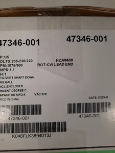 ALLIED/LENNOX/DUCANE/ARMSTRONG MOTOR- R47346-001 - 1/5HP 208/230V - Picture 1 of 4