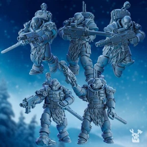 Stormbringers Deimos Hounds Squad - by DakkaDakka Miniatures | Space Viking - Picture 1 of 8