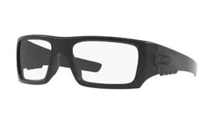 Gafas Oakley Clean Industrial Det Cord (marco negro mate/lente transparente) con U - Imagen 1 de 6