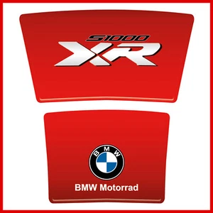 paraserbatoio BMW S1000 XR tank pad protezione moto tank pad resinato red - Foto 1 di 1